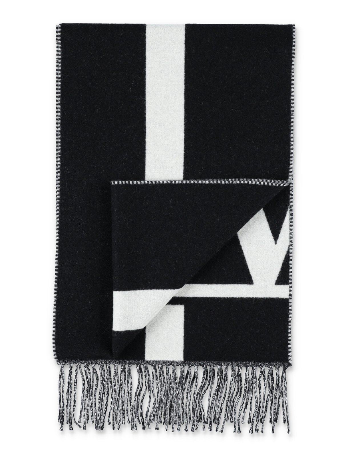 Valentino VLogo Jacquard Scarf