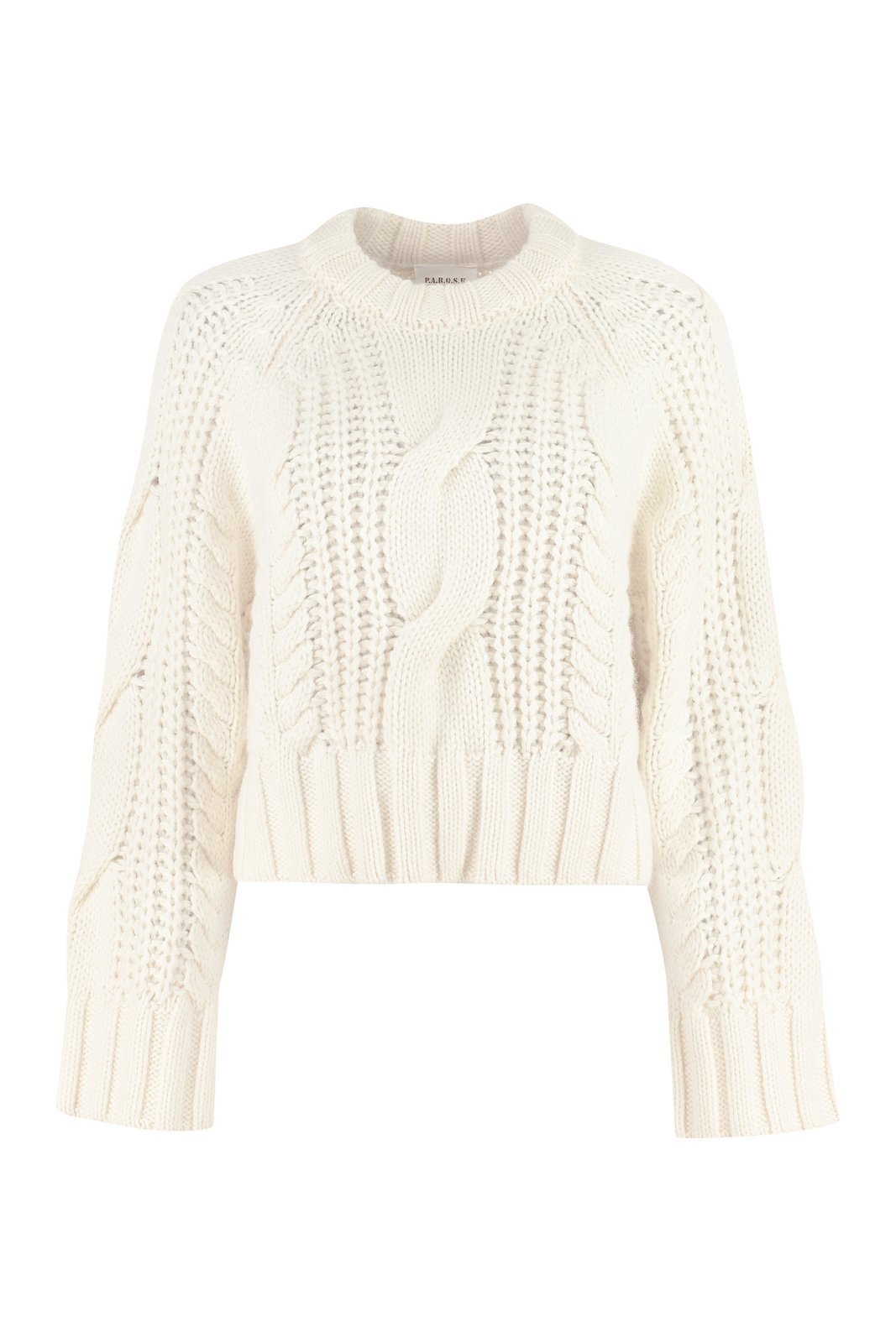 P.A.R.O.S.H. Livia Cable Knitted Jumper