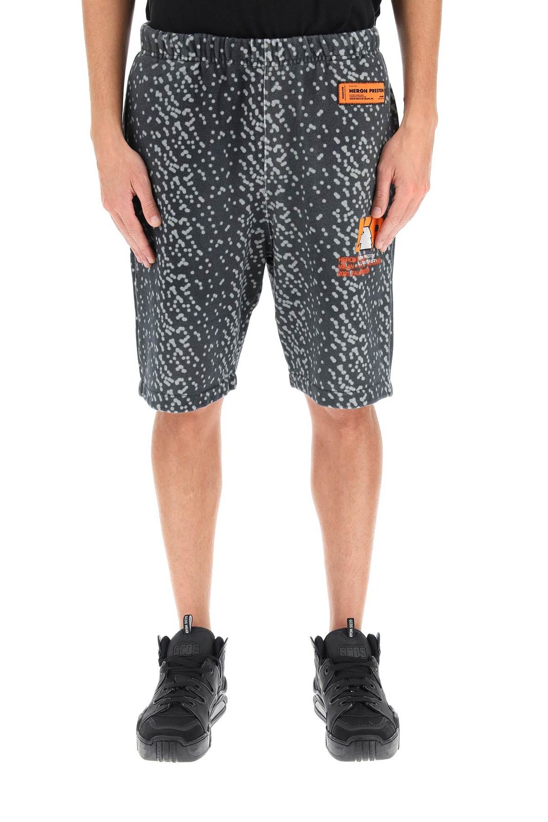 Heron Preston Logo Patch Shorts