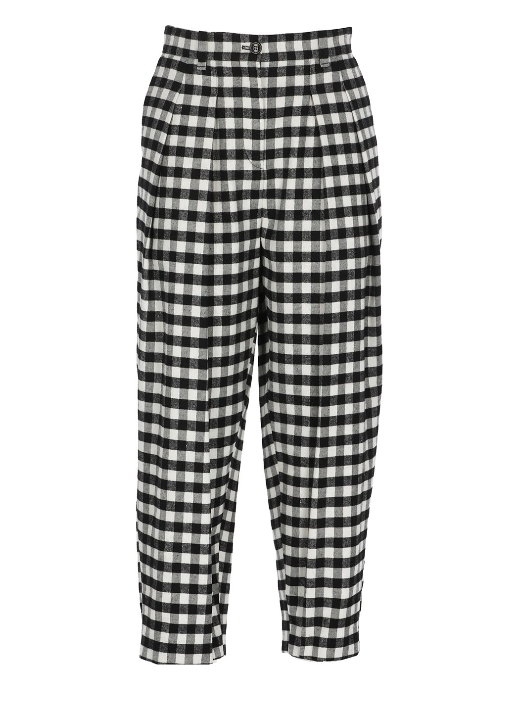 Kenzo Cropped Gingham Trousers