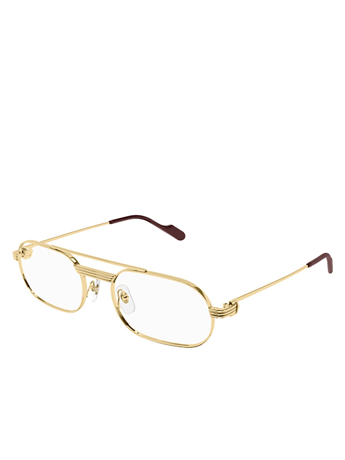 Cartier Oval Frame Glasses