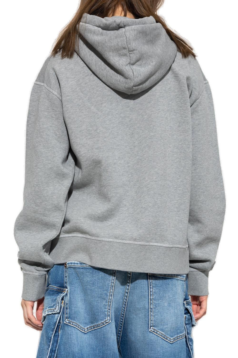 Dsquared2 Slogan-Printed Drawstring Hoodie