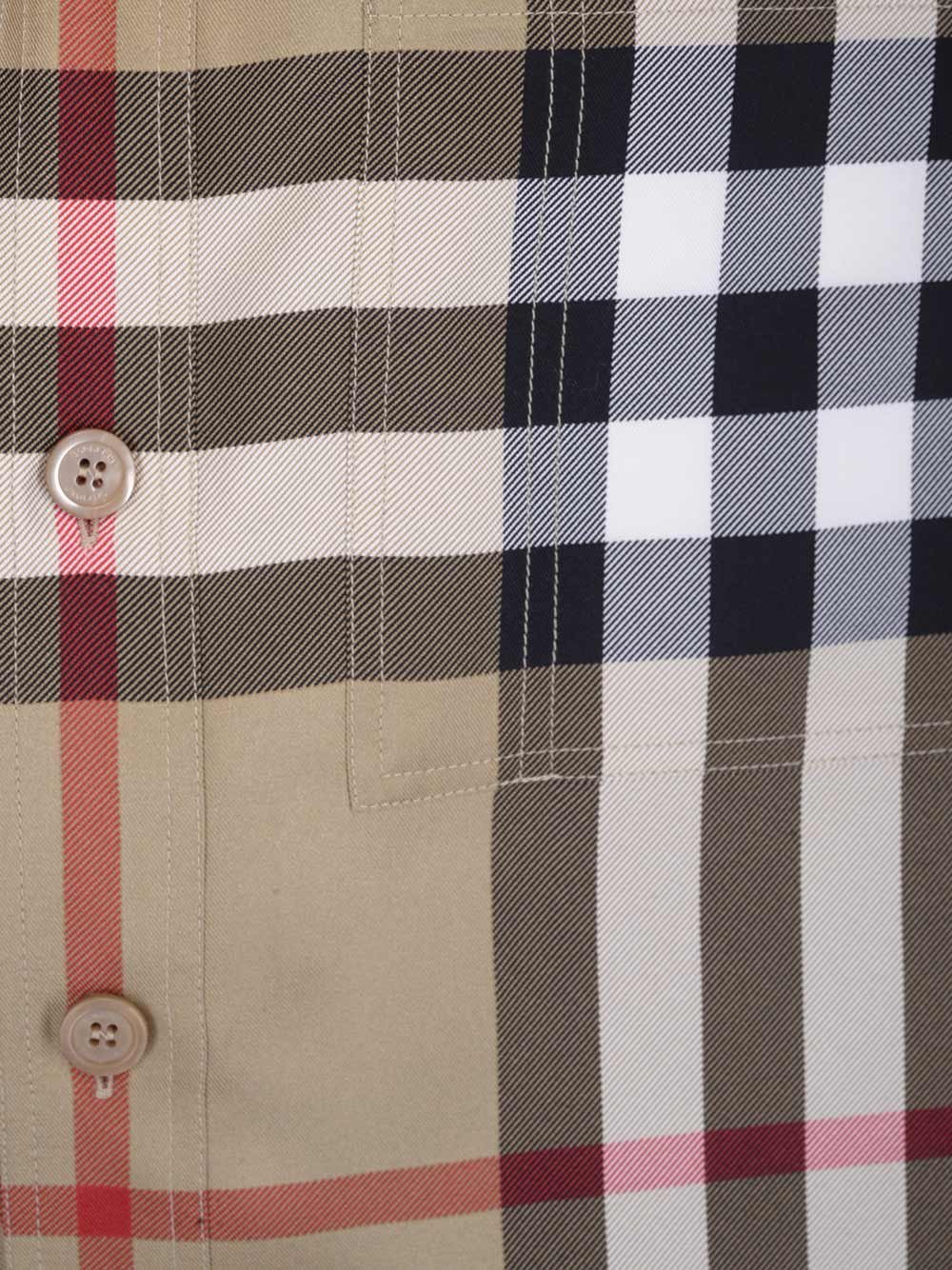 Burberry Checked Short-Sleeved Shirt