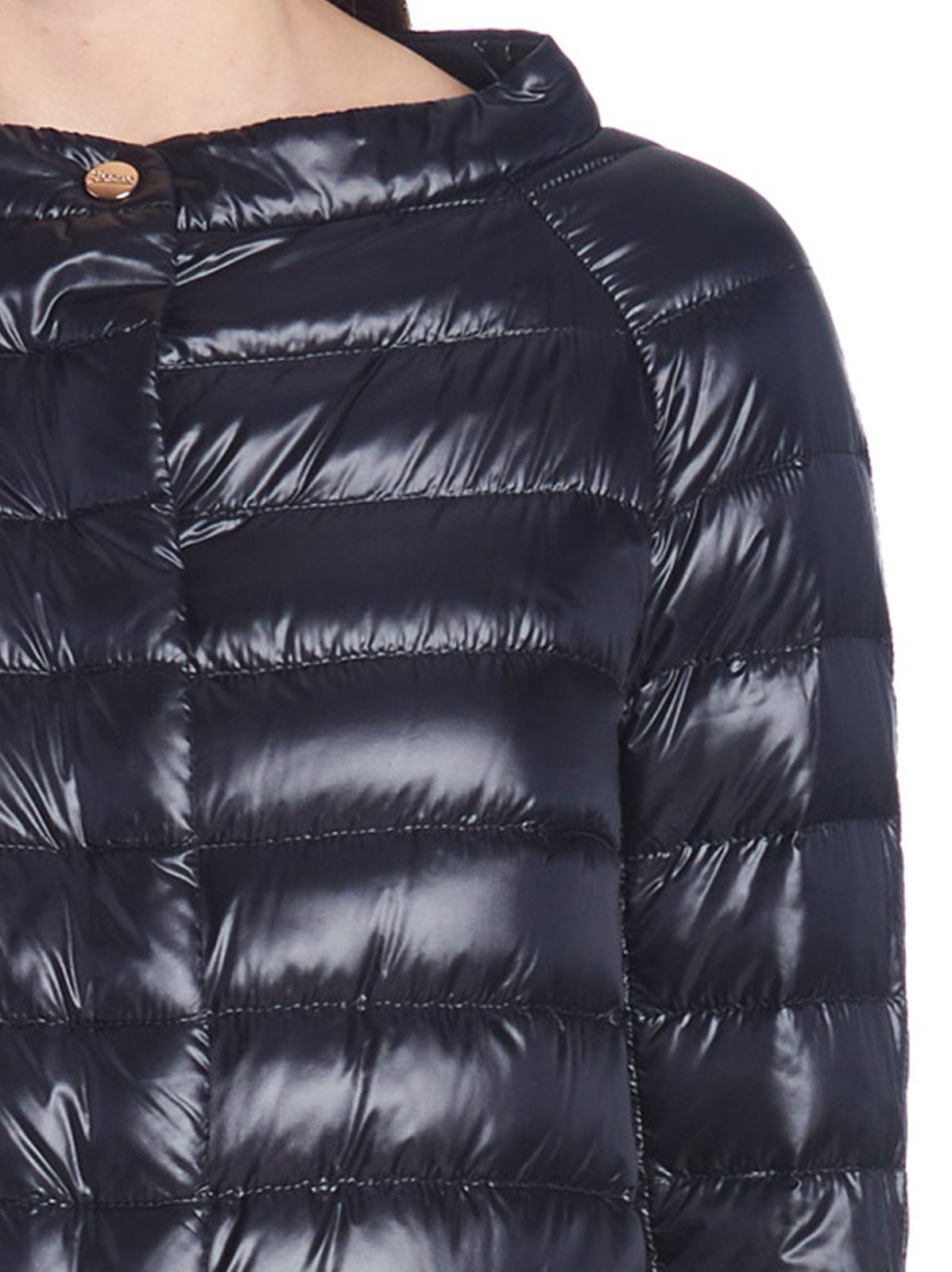 Herno Cropped Sleeve Down Jacket