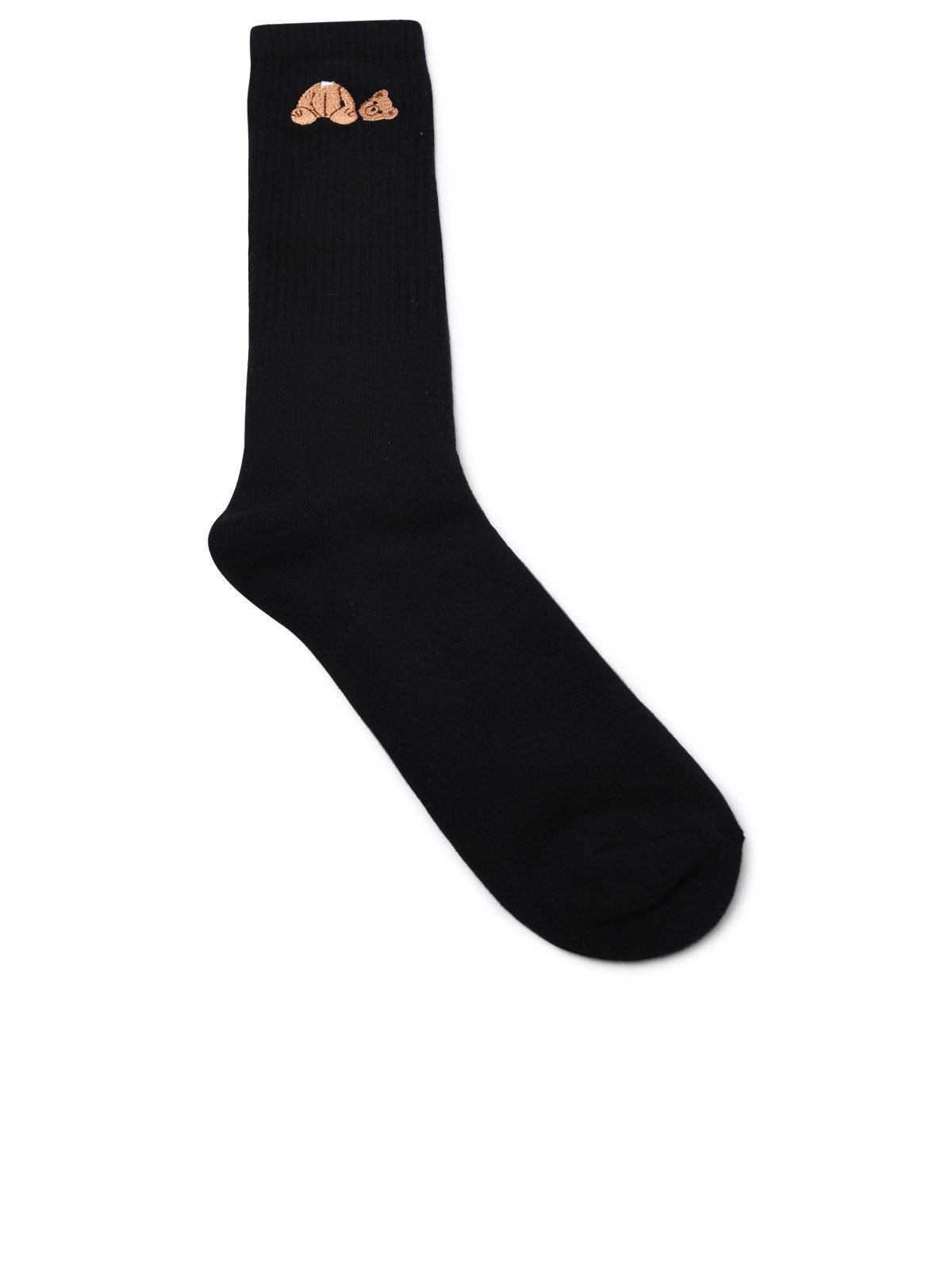 Palm Angels Logo Embroidered Socks 2 Palm Angels Logo Embroidered Socks