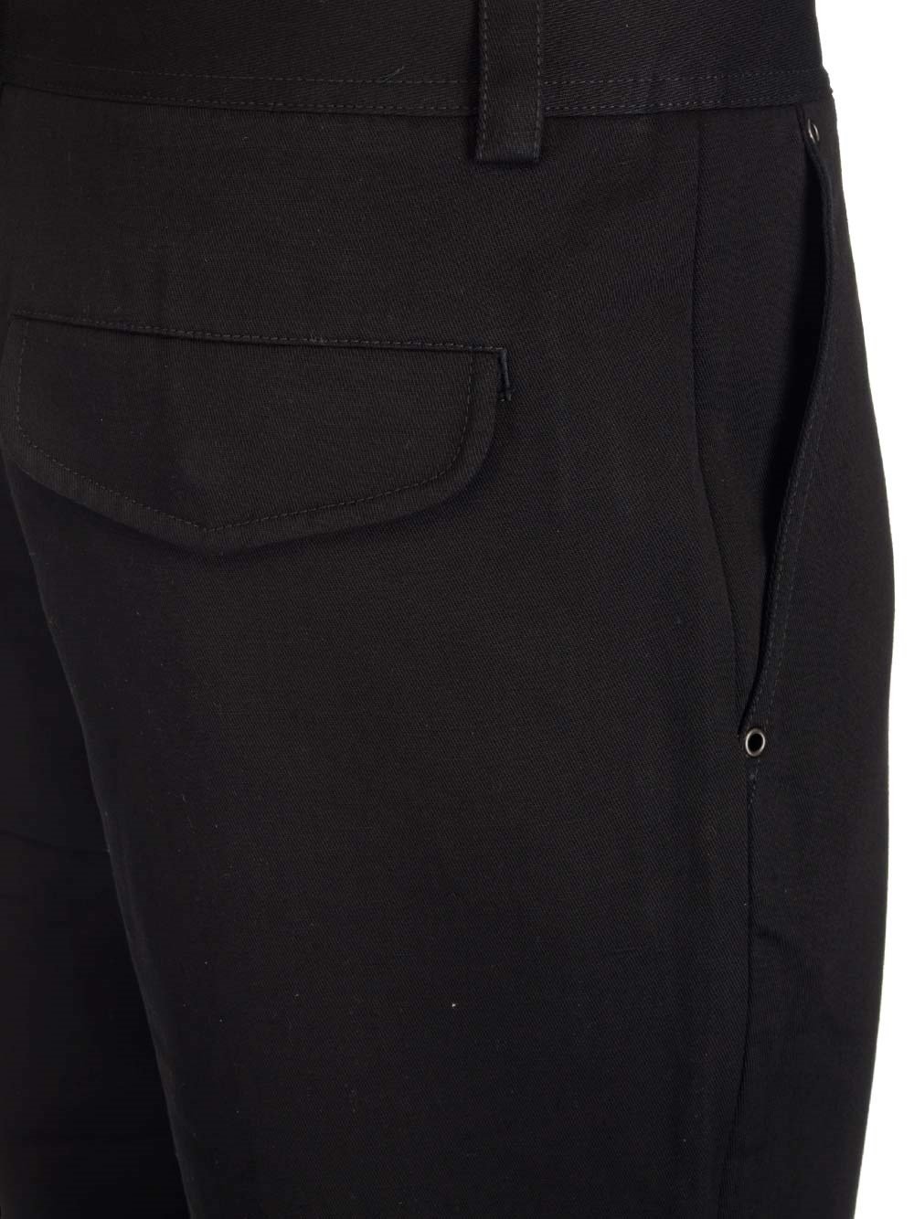 Burberry Button Detailed Straight Leg Trousers