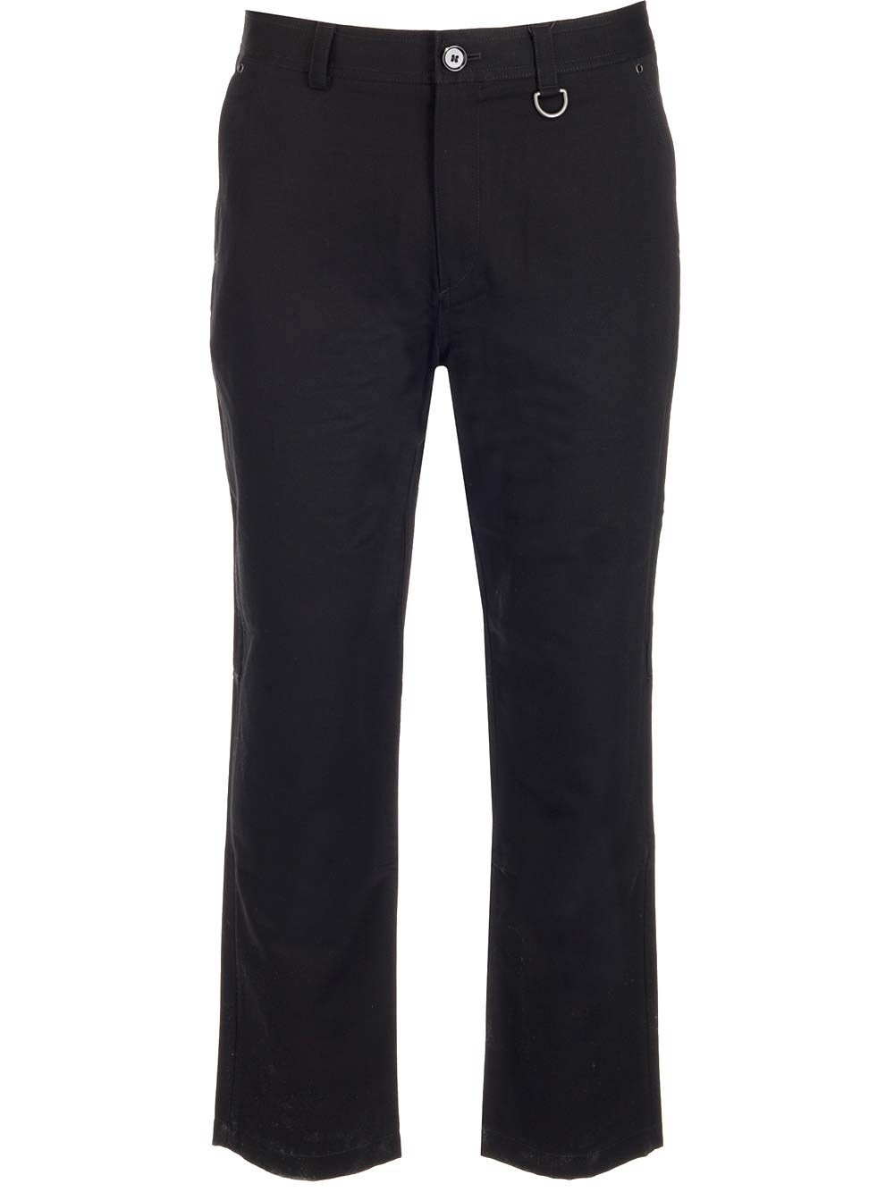 Burberry Button Detailed Straight Leg Trousers