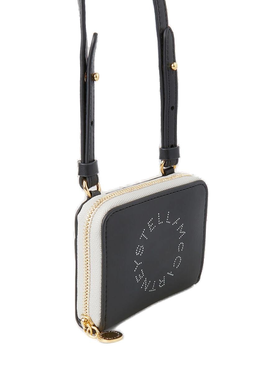 Stella McCartney Logo Detailed Strapped Wallet