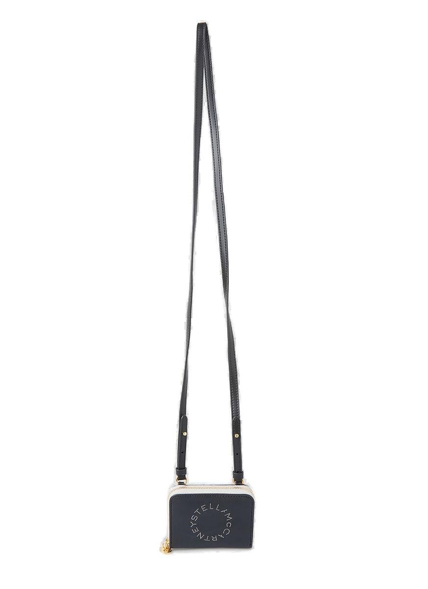 Stella McCartney Logo Detailed Strapped Wallet