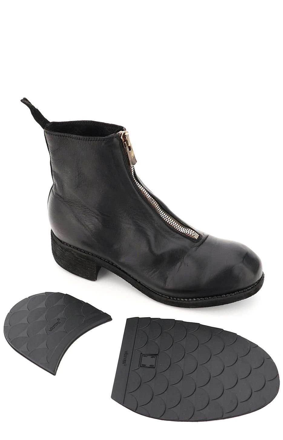 Guidi PL1 Front Zipped Ankle Boots