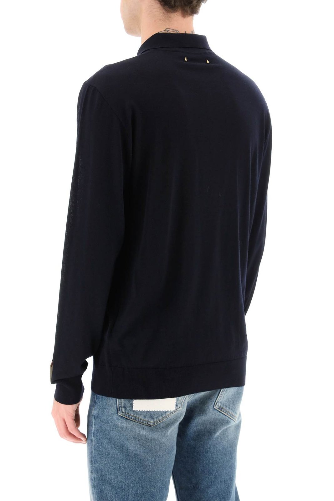 Golden Goose Deluxe Brand Knitted Polo Shirt 4 Golden Goose Deluxe Brand Knitted Polo Shirt