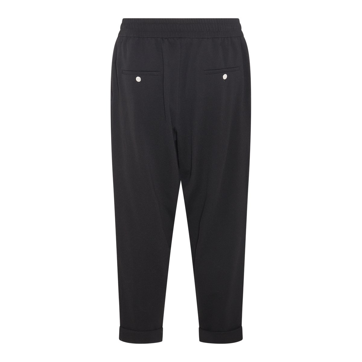 Balmain Drawstring Cropped Trousers