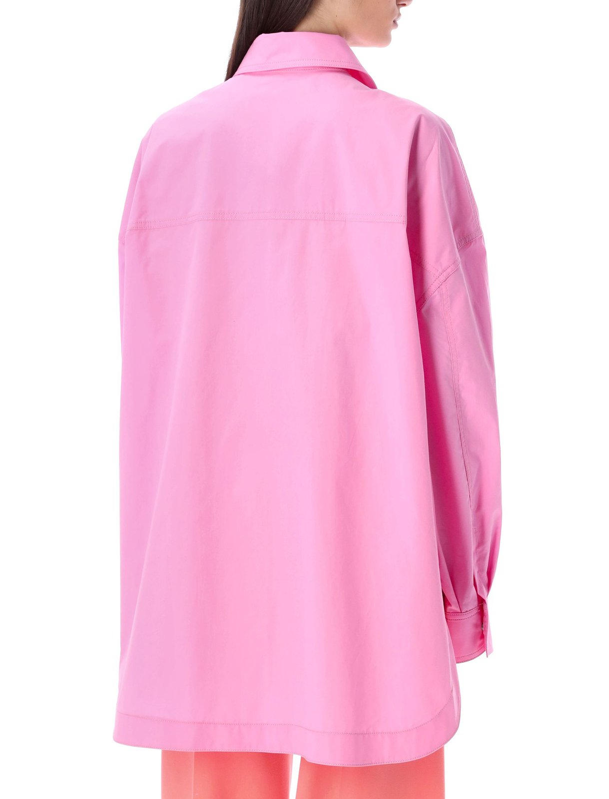 The Attico Elaine Buttoned Long-Sleeved Shirt 3 The Attico Elaine Buttoned Long-Sleeved Shirt