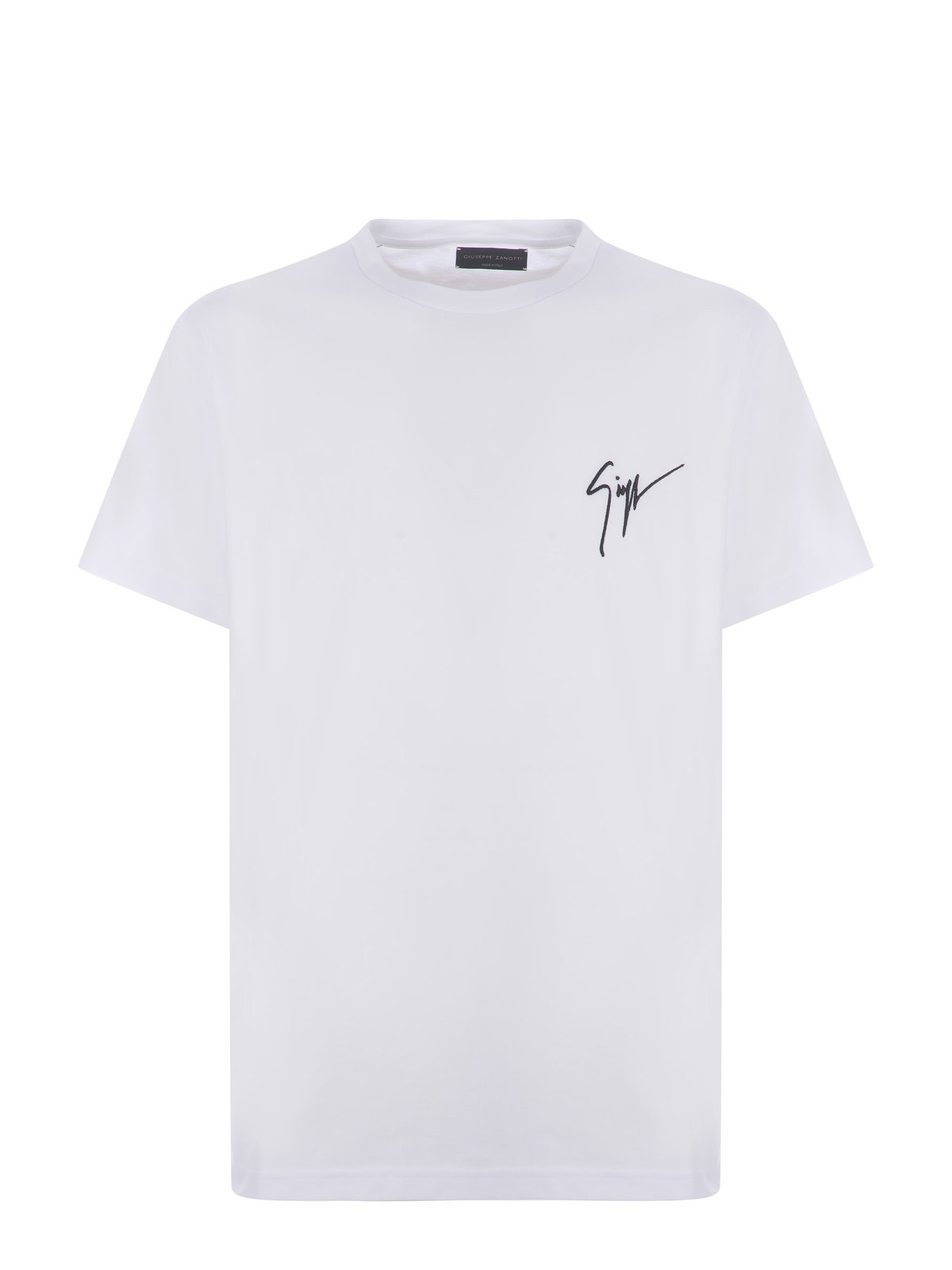 Giuseppe Zanotti Logo Embroidered Crewneck T-Shirt