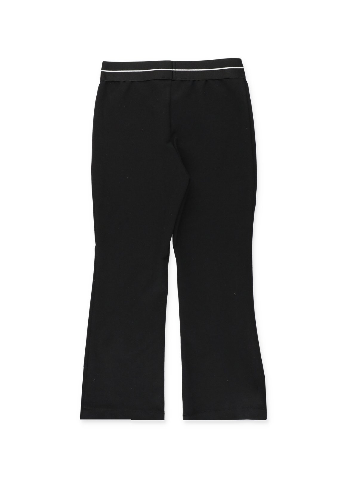 MSGM Kids Logo Waistband Flared Pants 3 MSGM Kids Logo Waistband Flared Pants
