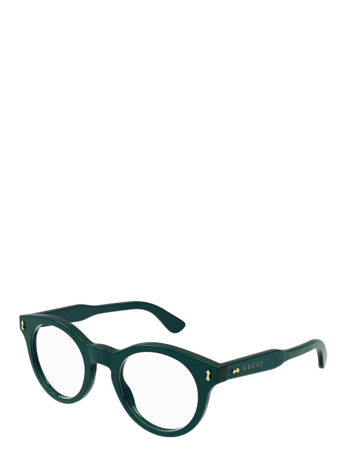 Gucci Eyewear Panthos Frame Glasses
