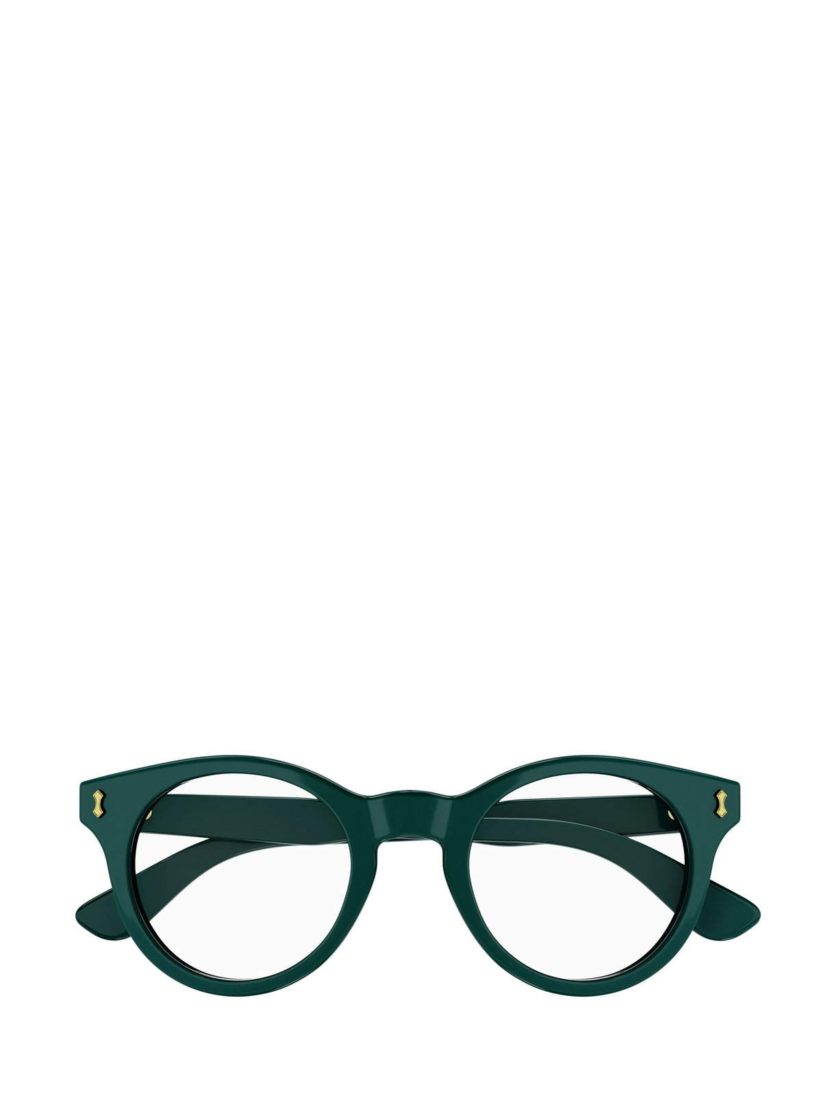 Gucci Eyewear Panthos Frame Glasses