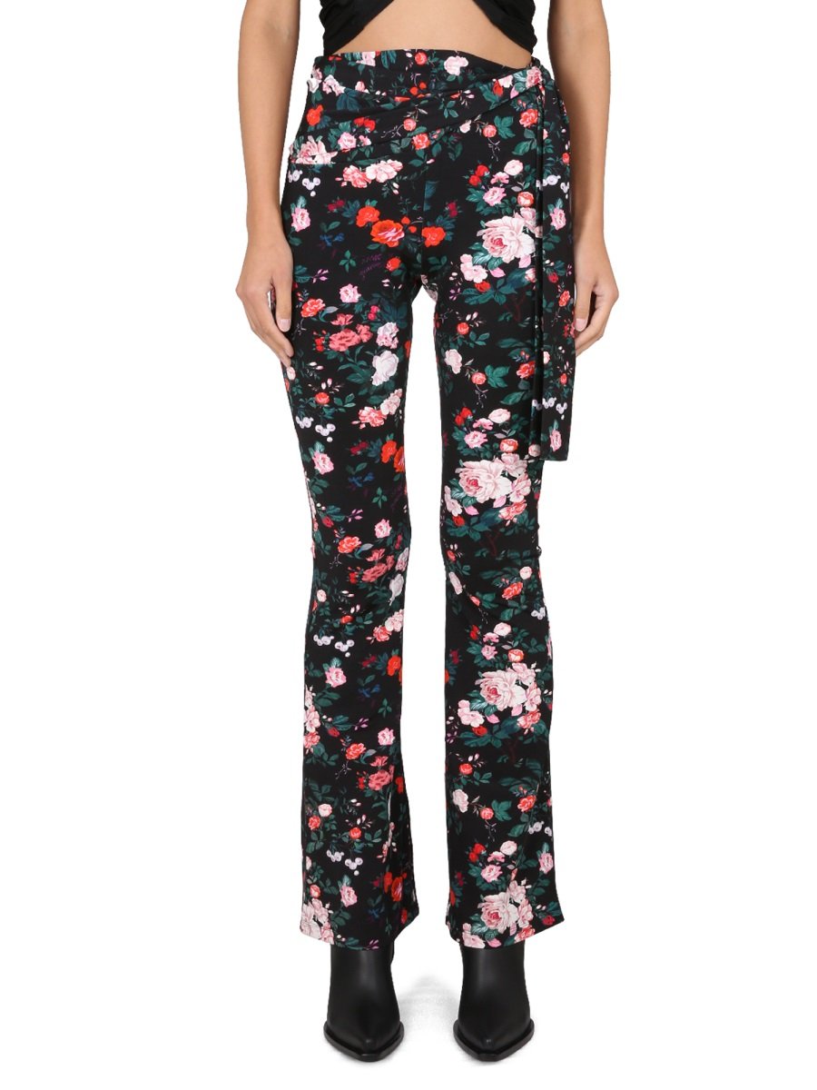 Paco Rabanne Printed Slim Fit Pants