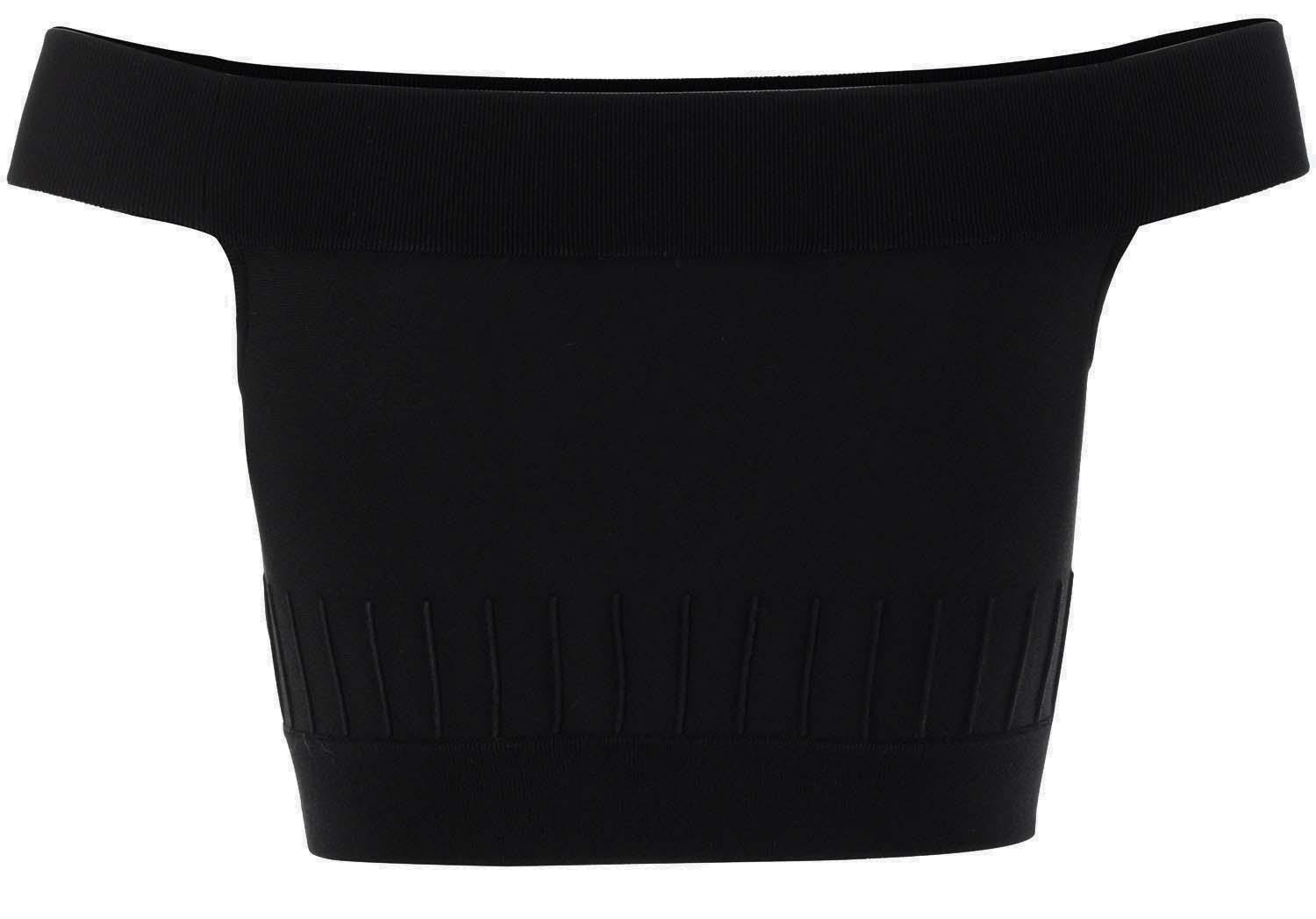 Alexander McQueen Off-Shoulder Knitted Top