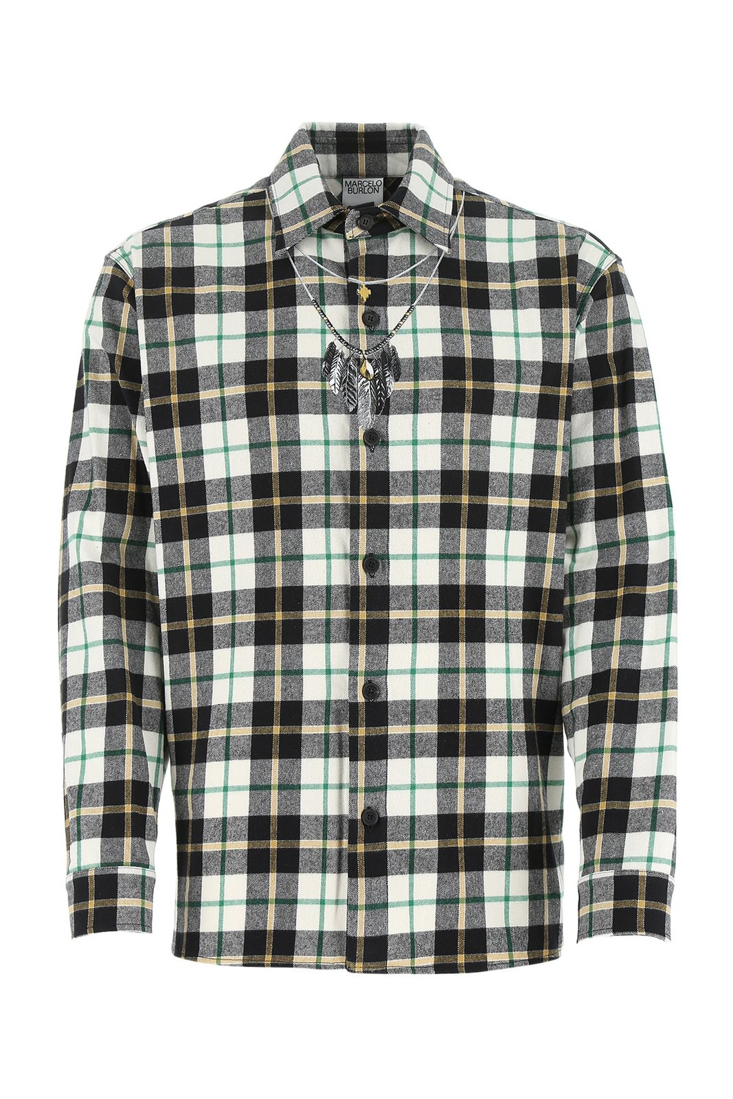 Marcelo Burlon County Of Milan Checked Shirt 2 Marcelo Burlon County Of Milan Checked Shirt