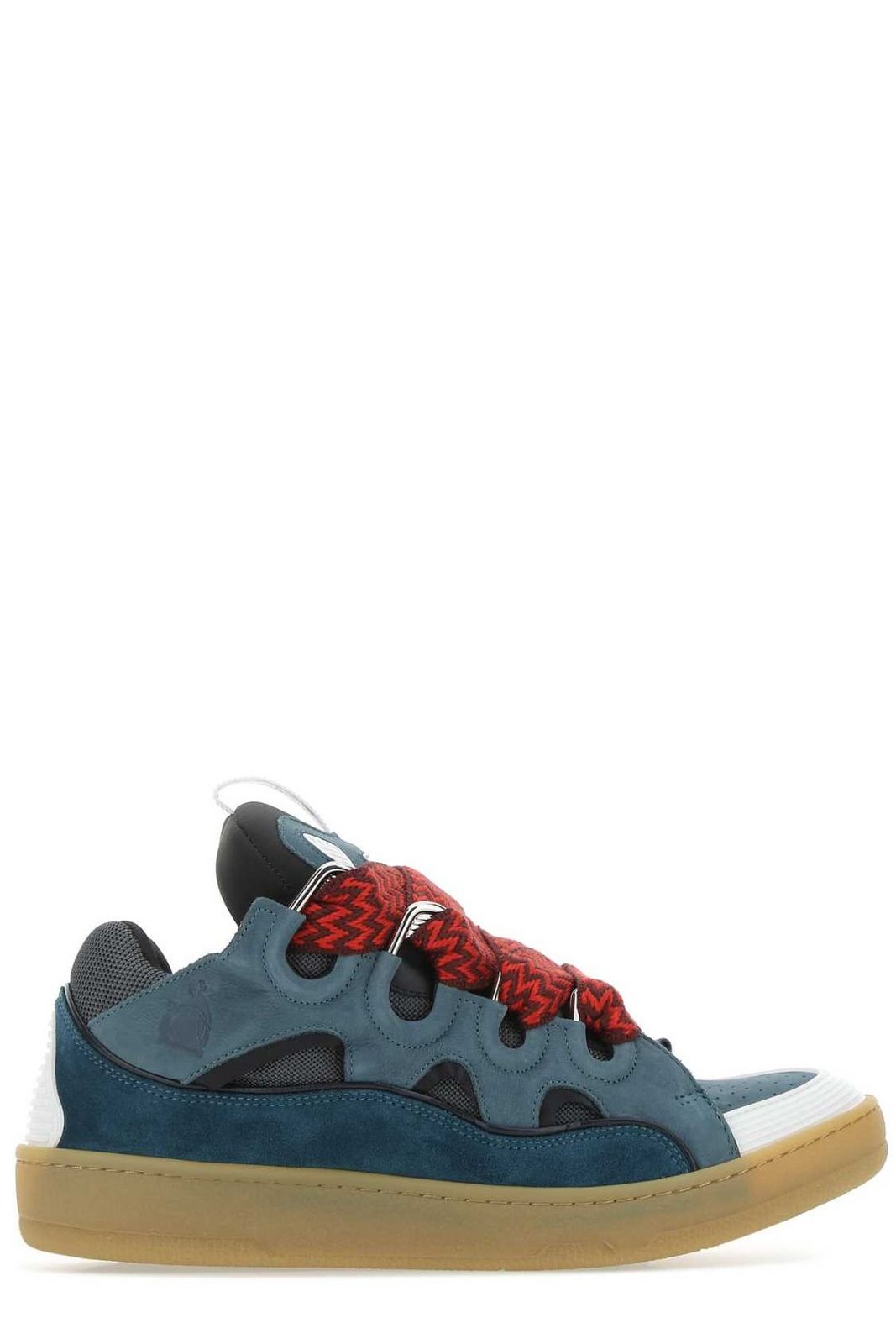 Lanvin Curb Lace-Up Sneakers