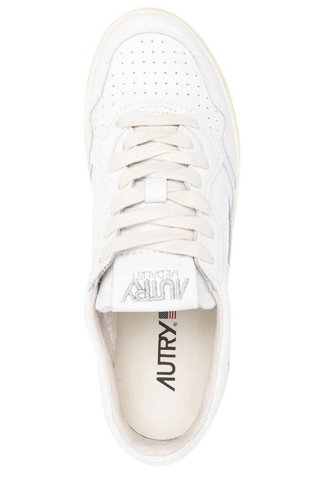 Autry Grafitti Logo Printed Lace-Up Sneakers