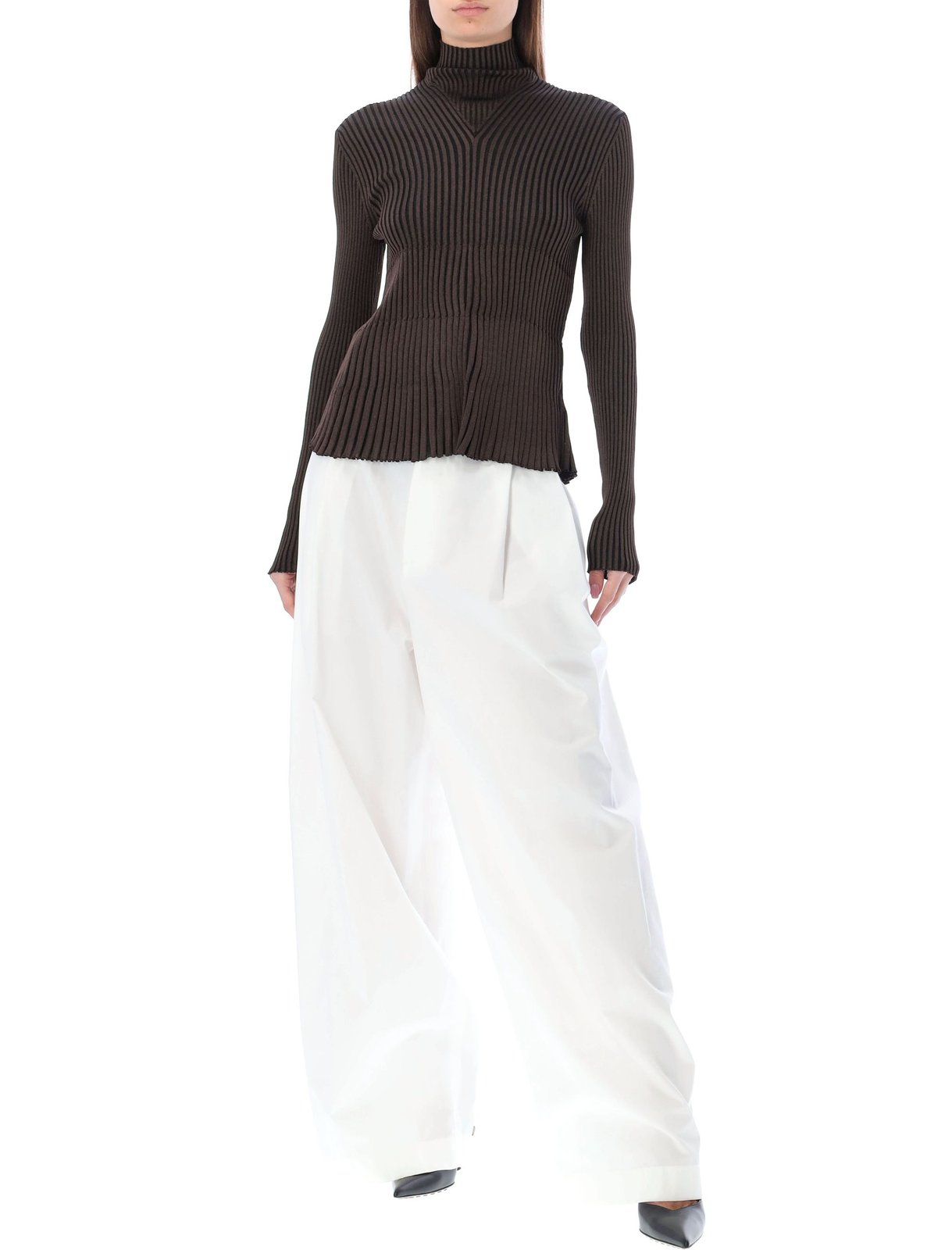 Bottega Veneta Lightweight Pleated Jumper 5 Bottega Veneta Lightweight Pleated Jumper