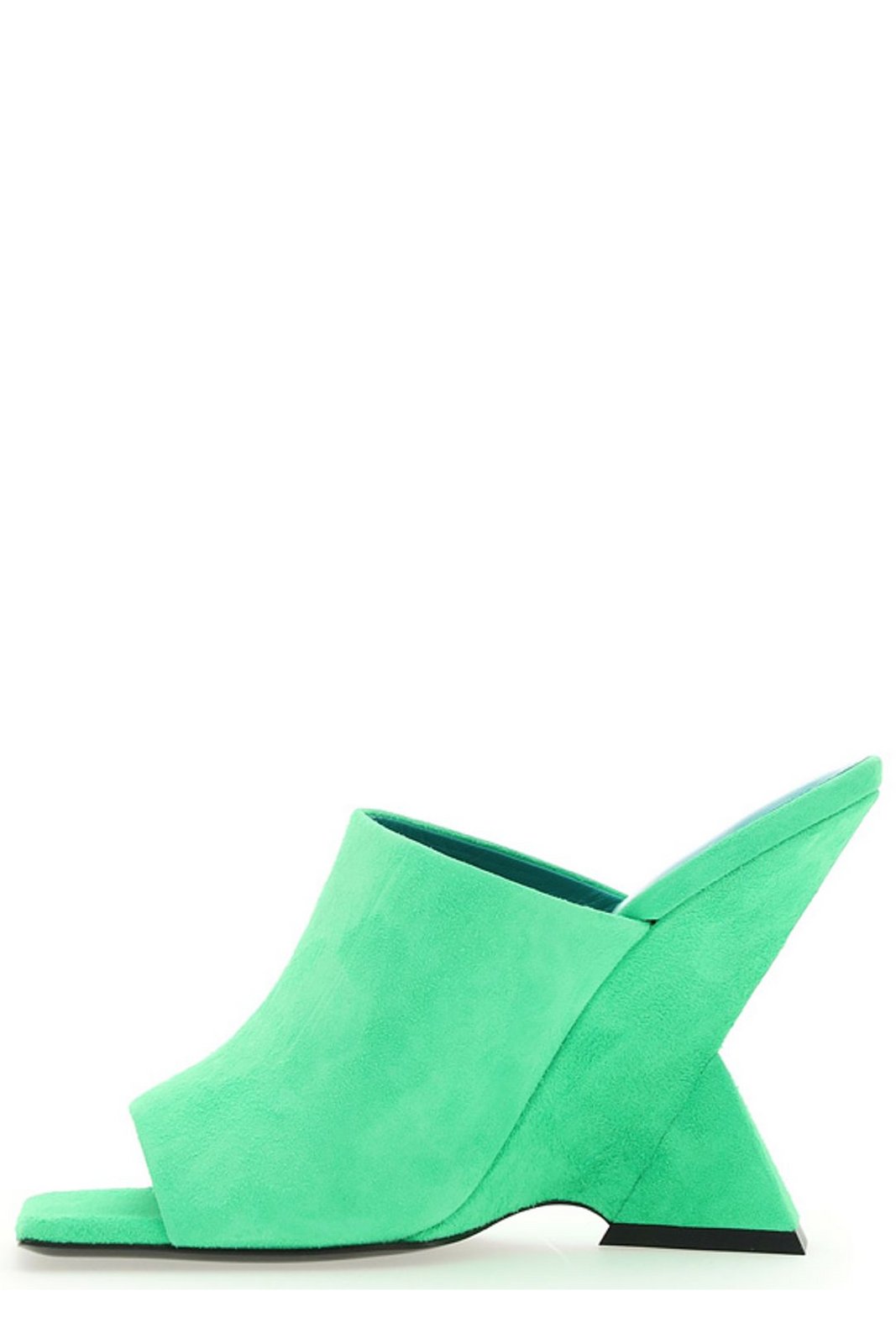 The Attico Cheope Logo Printed Mules