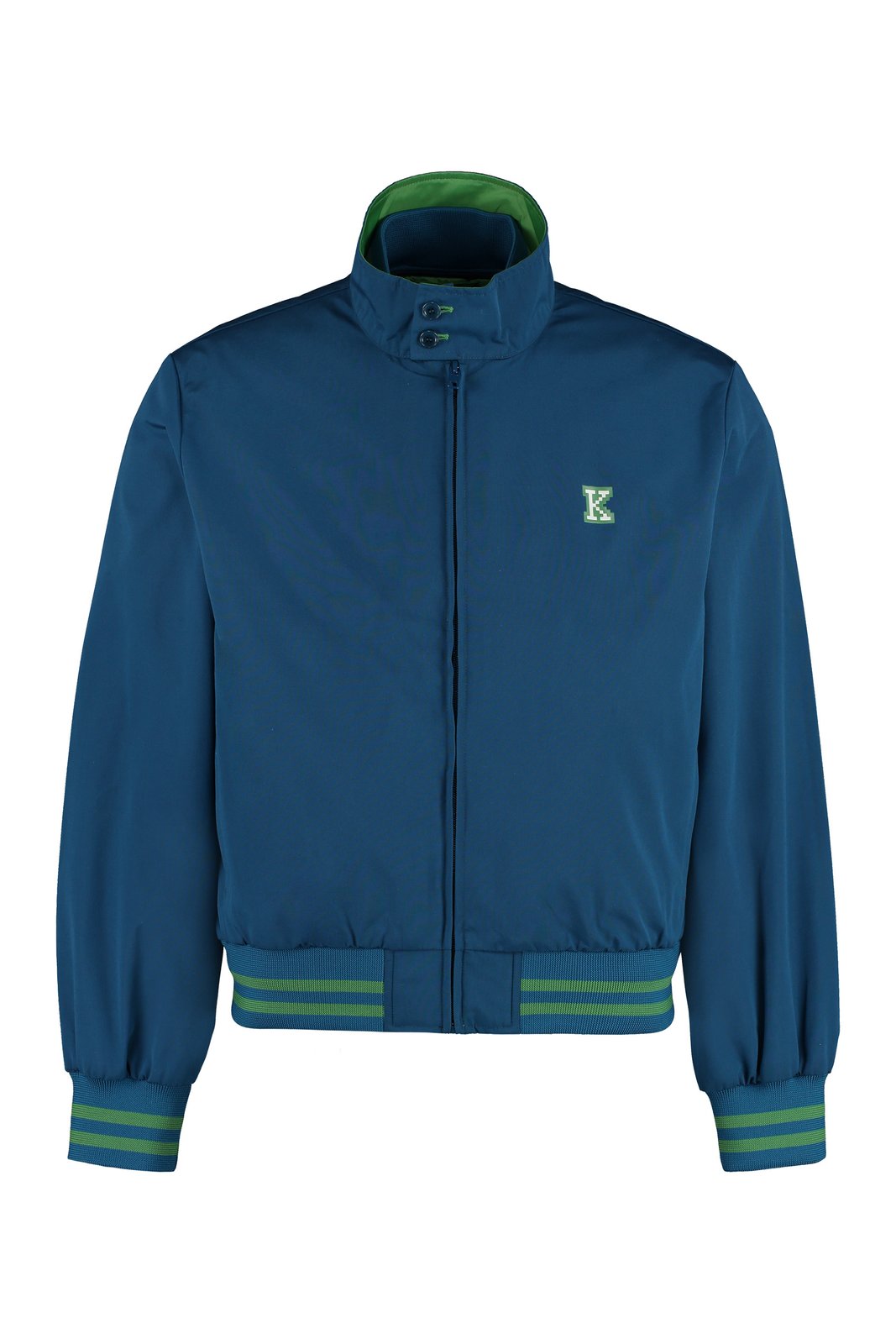 Kenzo Pixel Logo Zipped Jacket