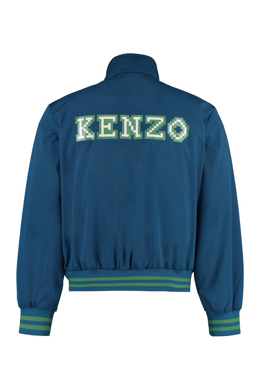 Kenzo Pixel Logo Zipped Jacket