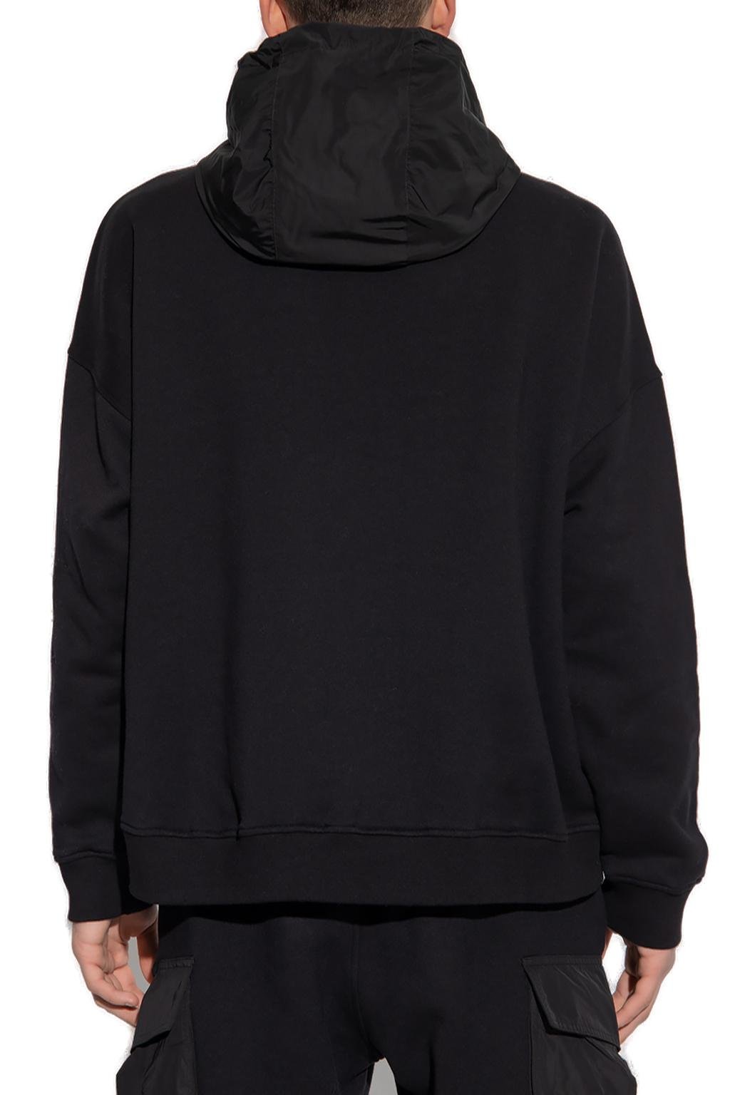 Dsquared2 Logo Printed Pocket-Detailed Hoodie 4 Dsquared2 Logo Printed Pocket-Detailed Hoodie