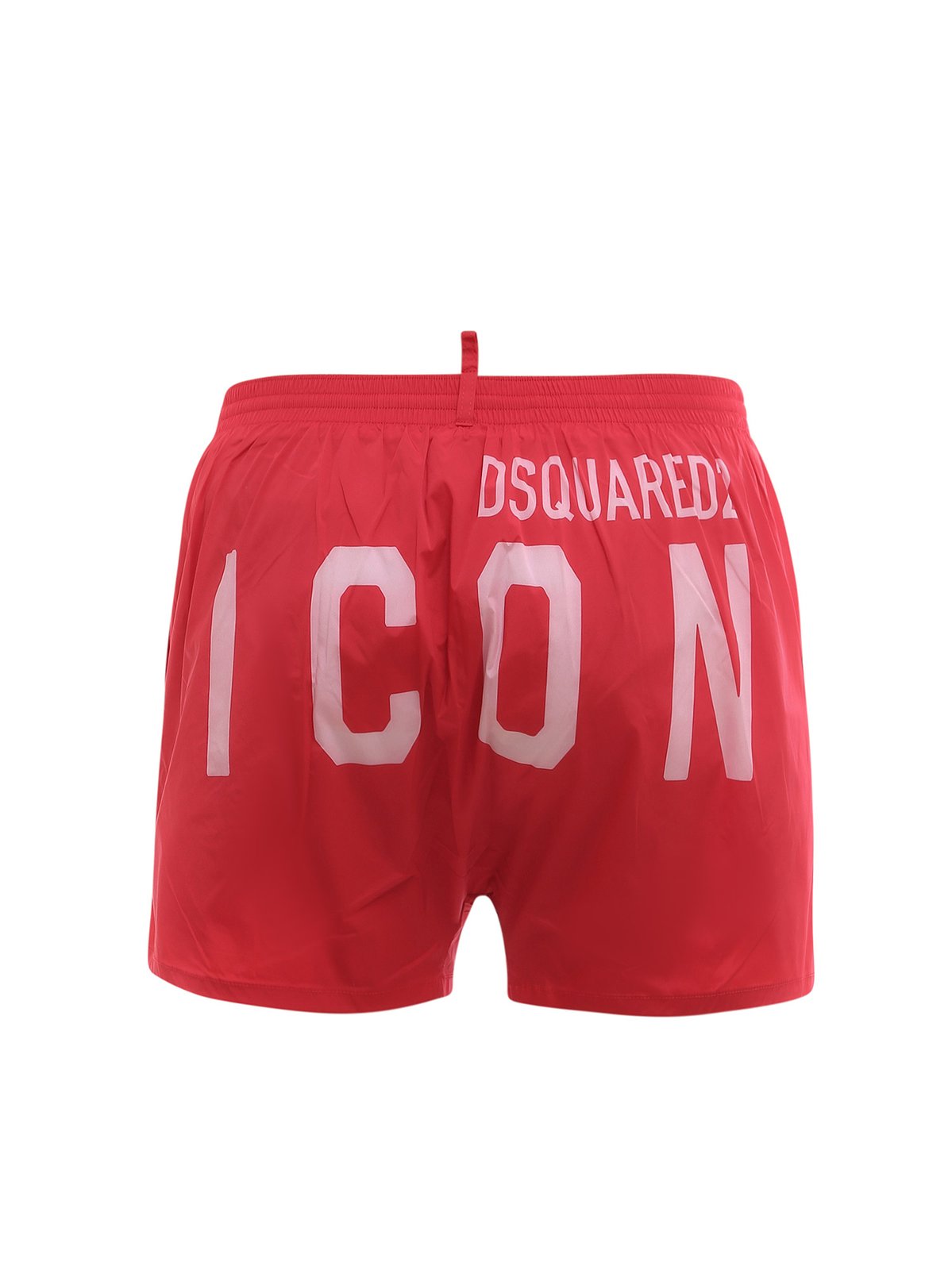 Dsquared2 Logo Printed Drawstring Swim Shorts