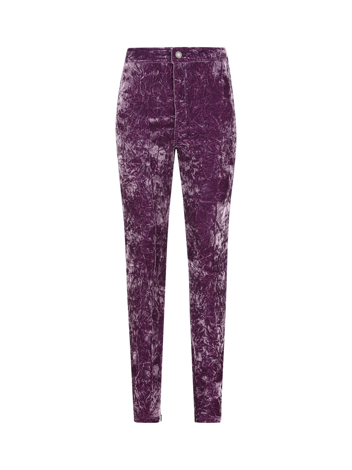 Saint Laurent Velvet Straight Leg Trousers 2 Saint Laurent Velvet Straight Leg Trousers