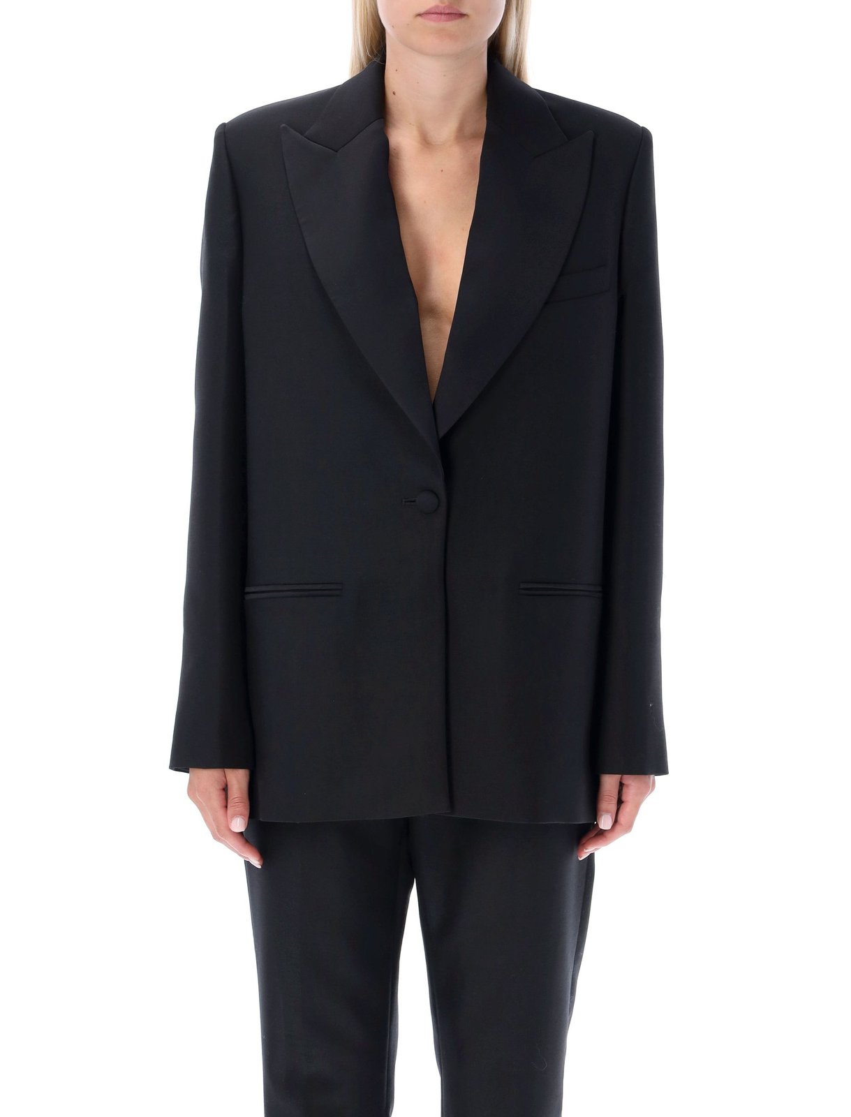 Magda Butrym Single Breasted Tailored Blazer