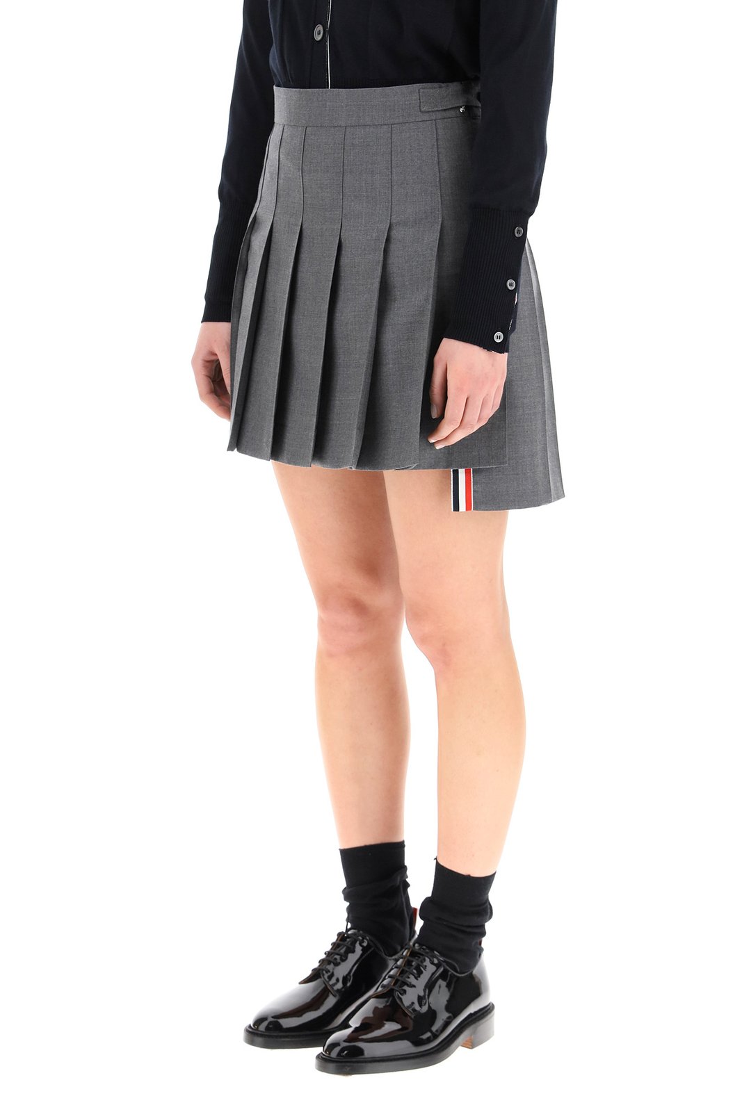 Thom Browne Pleated Mini Skirt 1 Thom Browne Pleated Mini Skirt