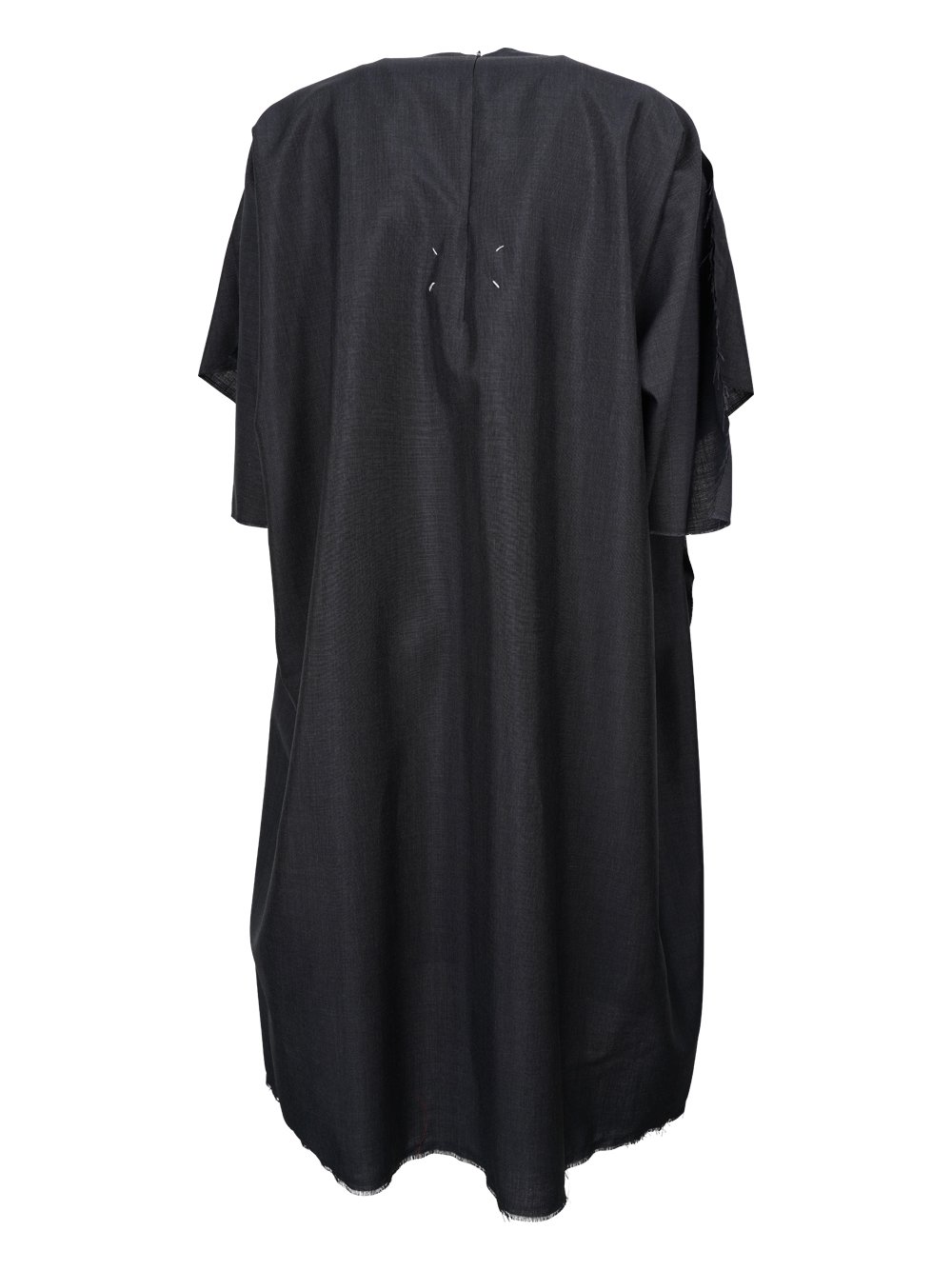 Maison Margiela Crewneck Frayed Edge Dress