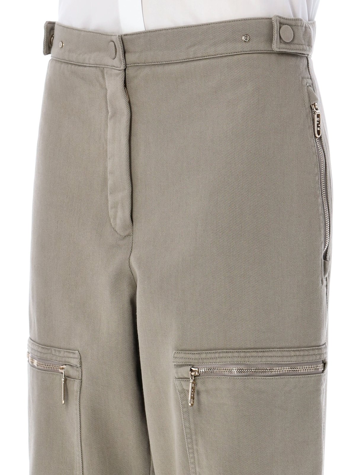 Fendi Straight-Leg Cargo Pants