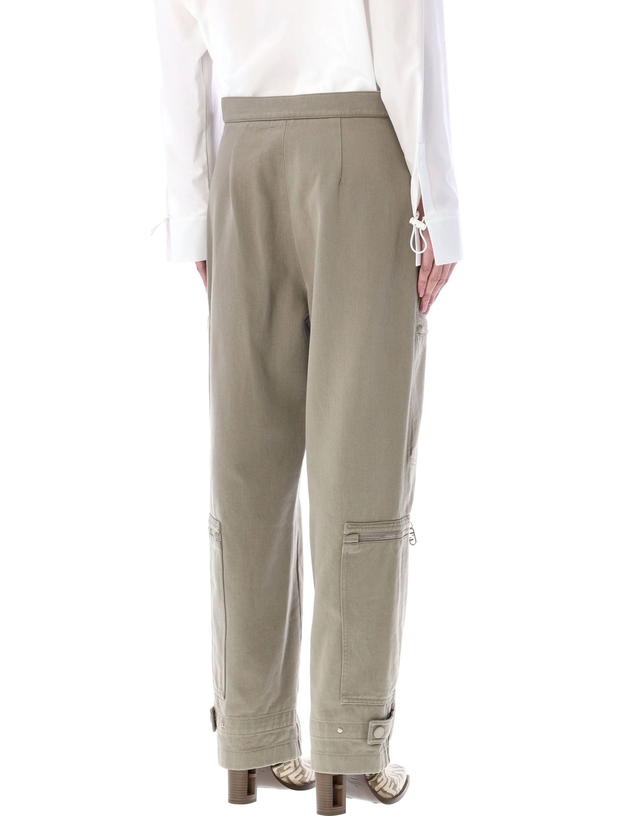 Fendi Straight-Leg Cargo Pants