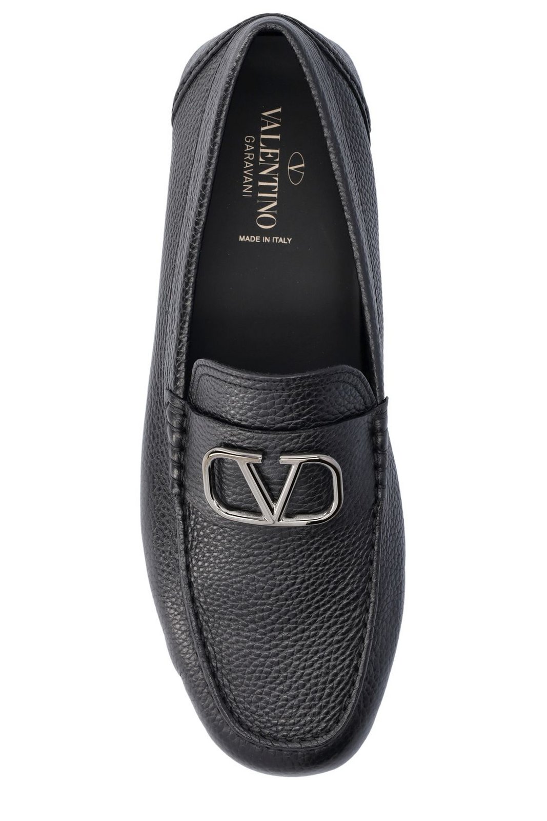 Valentino VLogo Plaque Slip-On Loafers 1 Valentino VLogo Plaque Slip-On Loafers