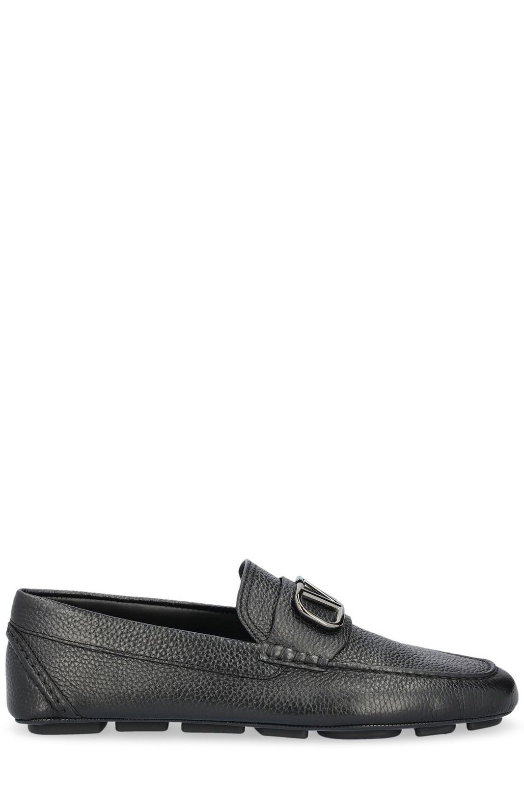 Valentino VLogo Plaque Slip-On Loafers 2 Valentino VLogo Plaque Slip-On Loafers