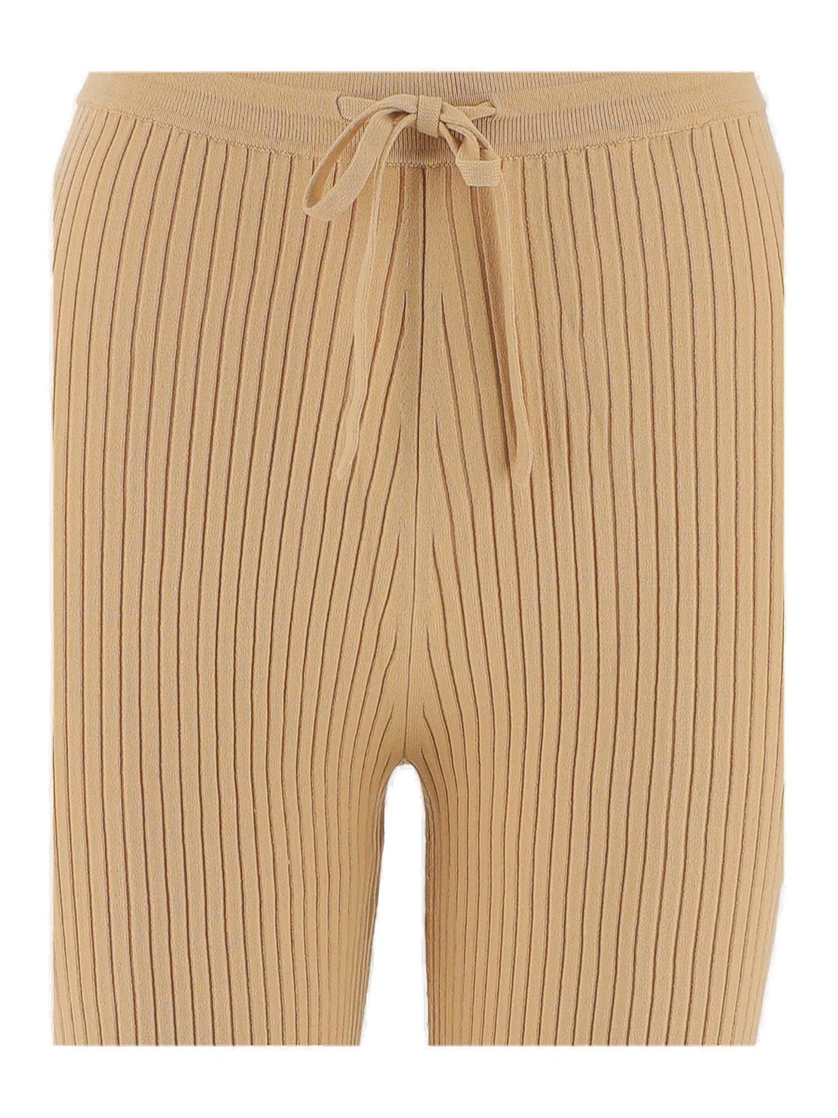 Nanushka Ribbed Knitted Cropped Pants