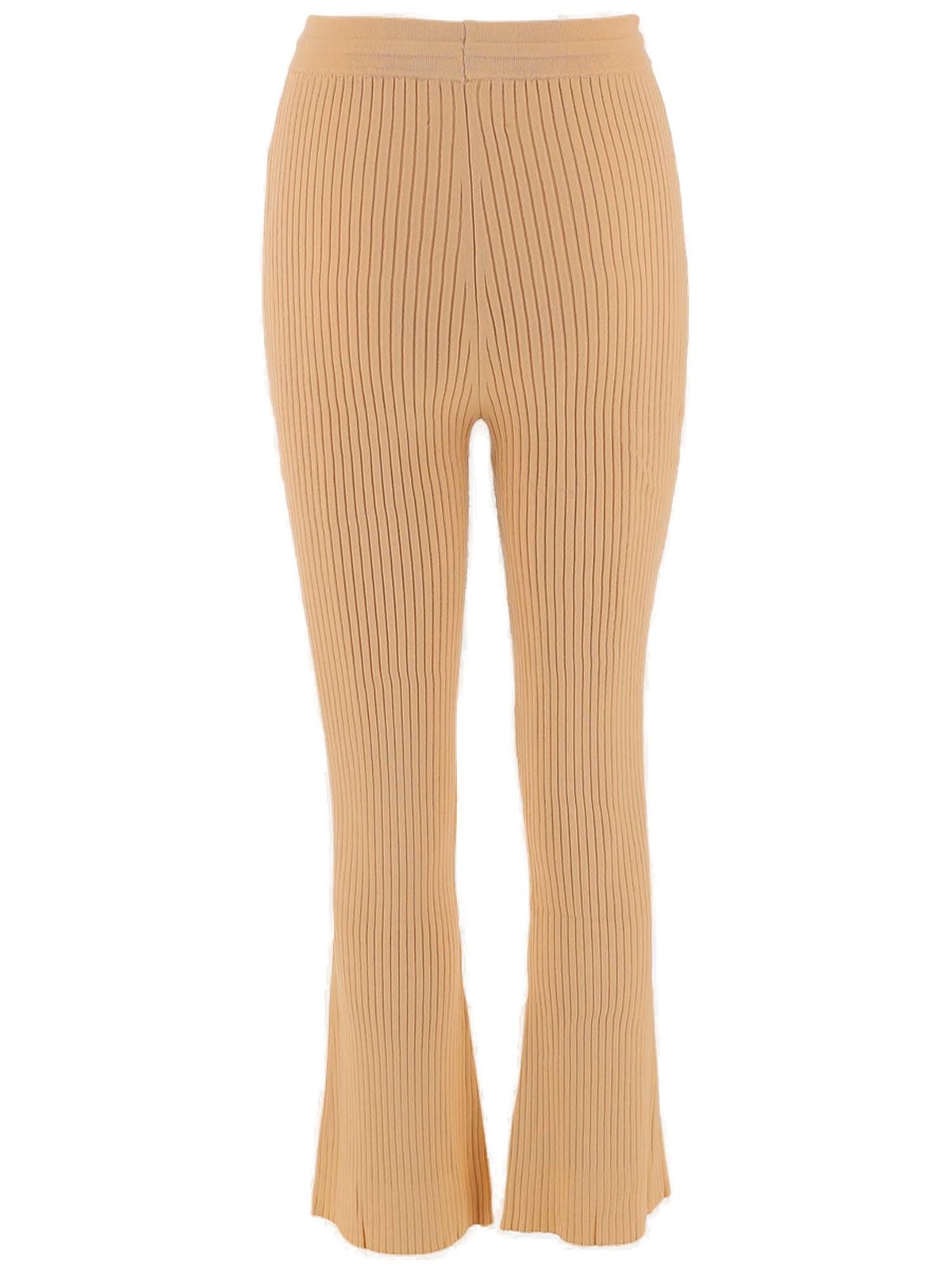 Nanushka Ribbed Knitted Cropped Pants
