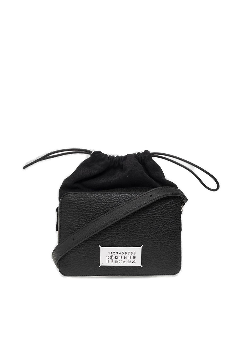 Maison Margiela Panelled Drawstring Shoulder Bag