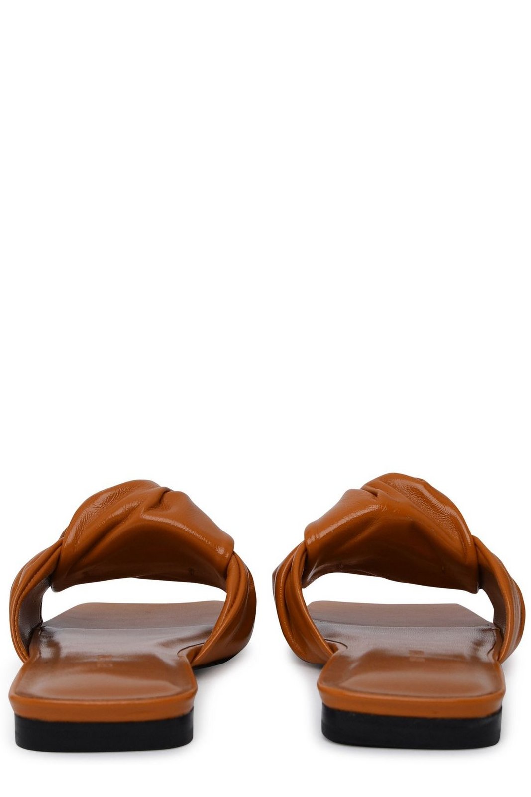 By Far Lima Knot-Detailed Slip-On Sandals