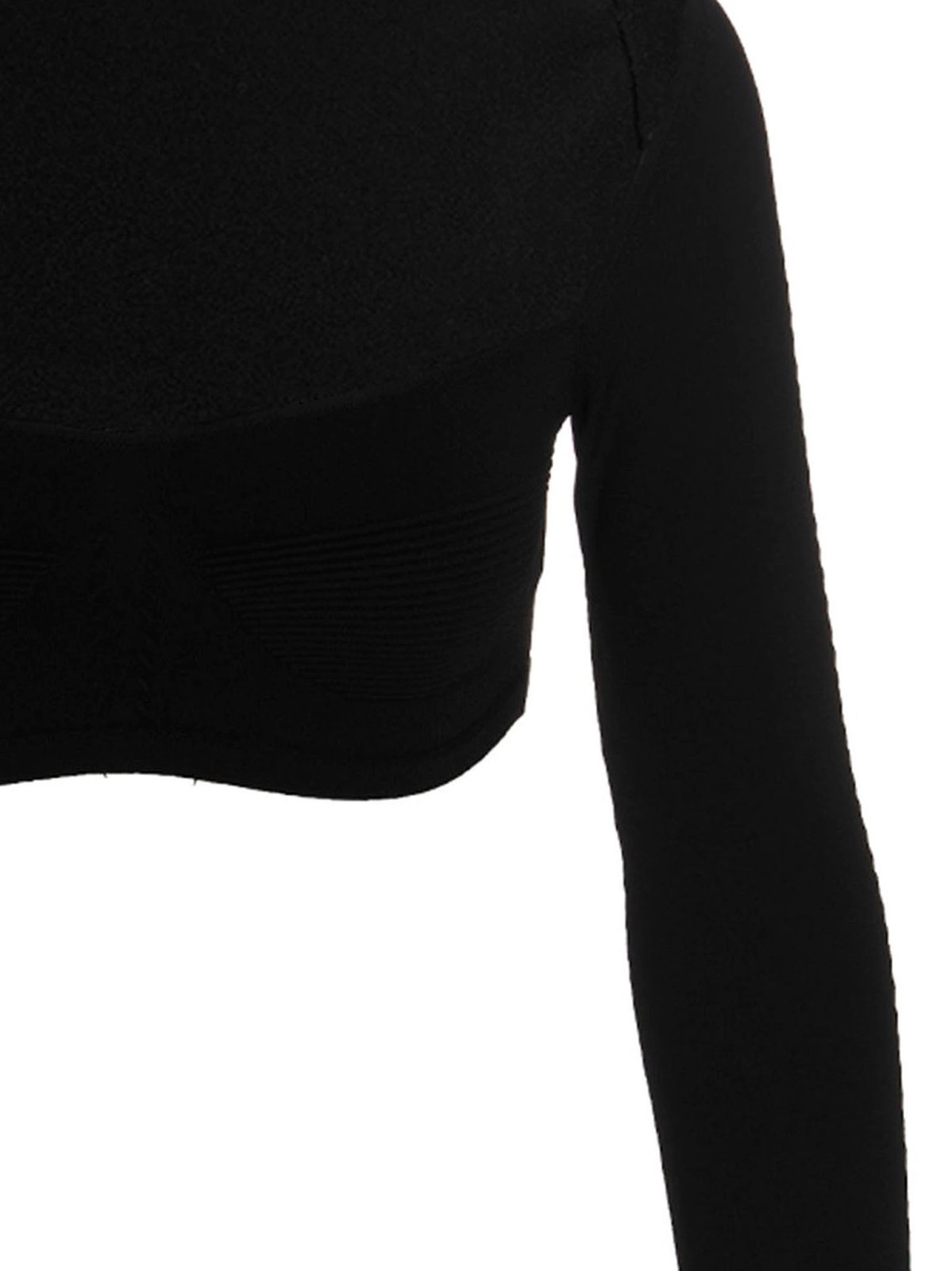 Dsquared2 Cropped Square-Neck Knitted Top