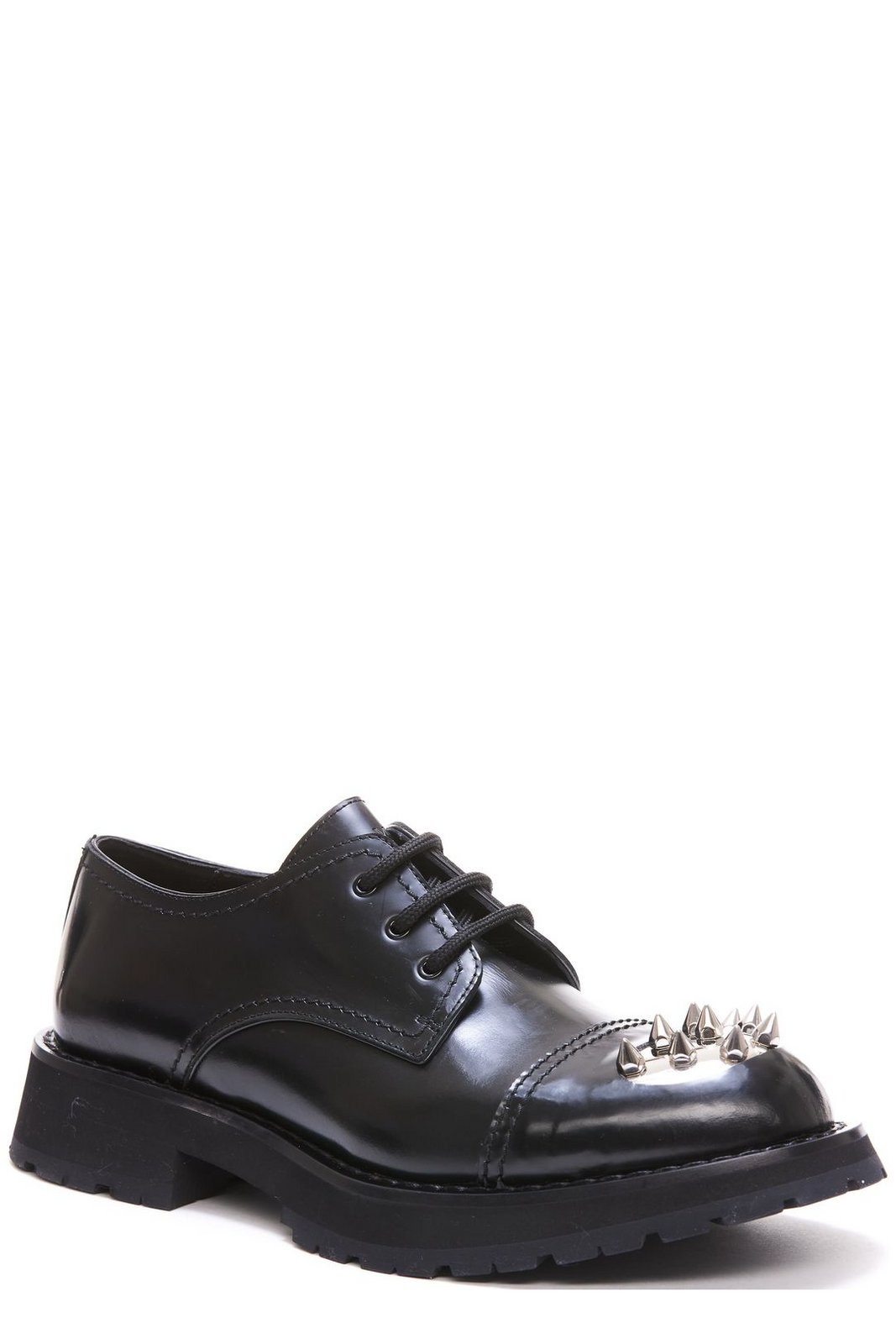 Alexander McQueen Punk Stud-Detailed Derby Shoes