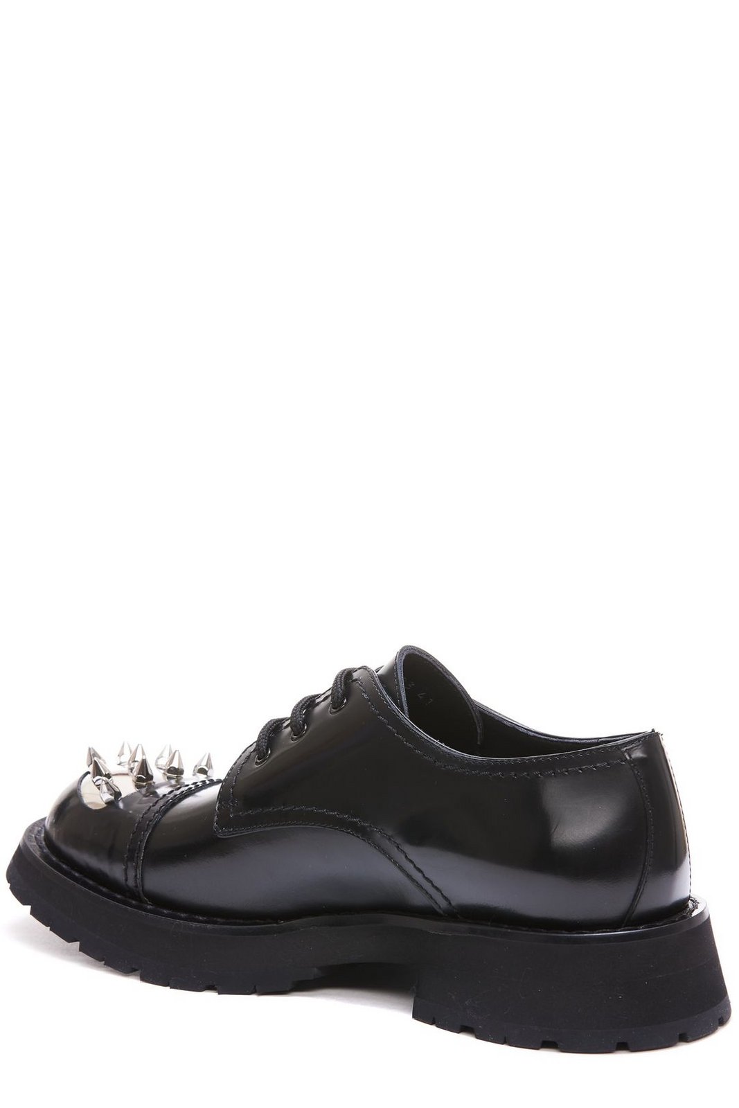 Alexander McQueen Punk Stud-Detailed Derby Shoes