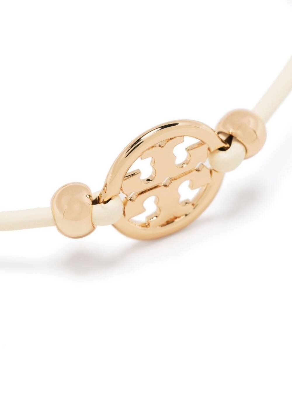Tory Burch Miller Logo Plaque Slider Bracelet