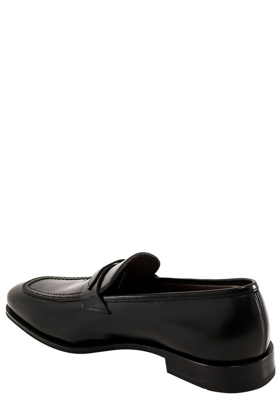 Ferragamo Gancini Logo-Plaque Loafers