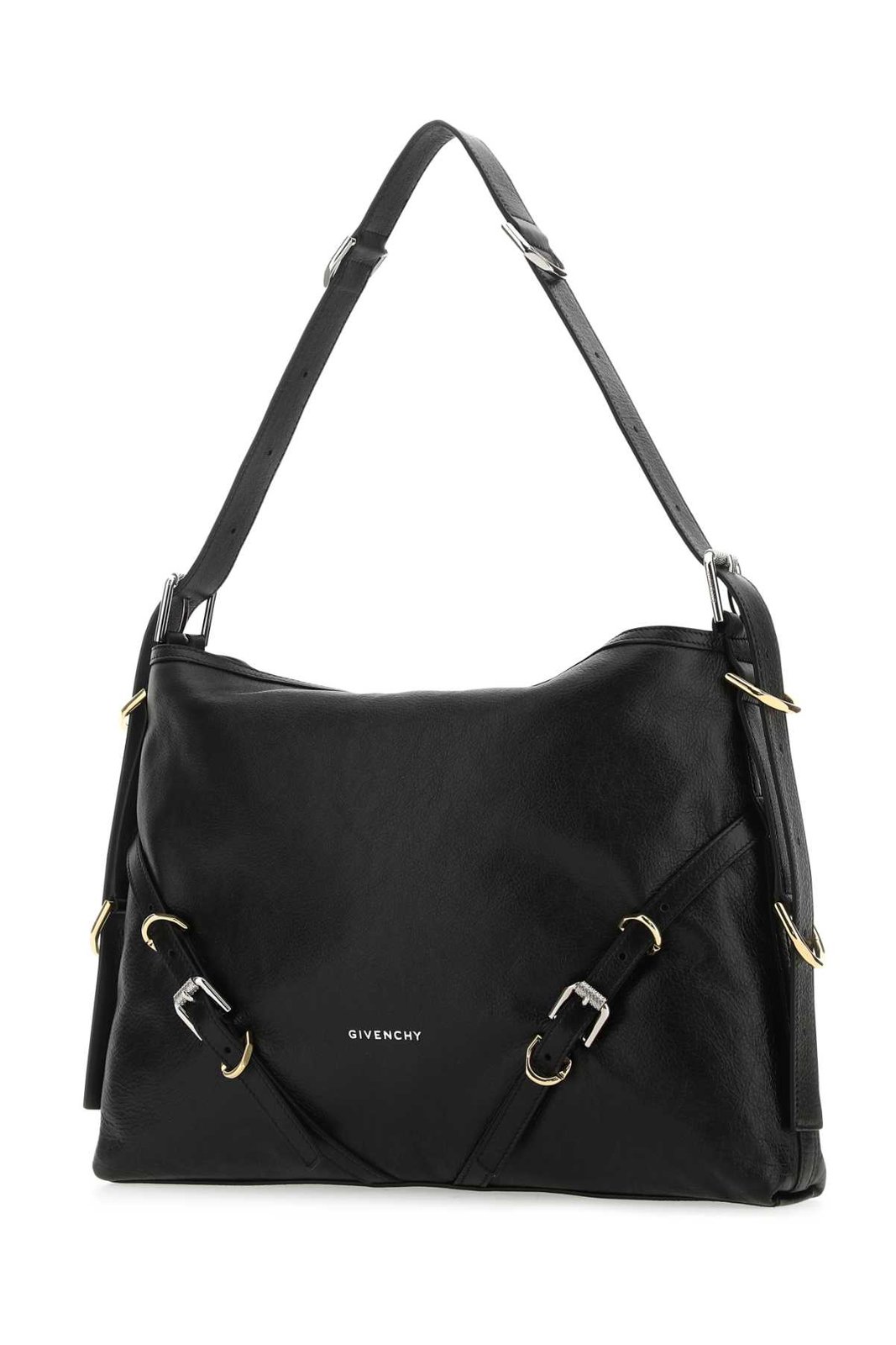 Givenchy Voyou Logo Detailed Medium Shoulder Bag